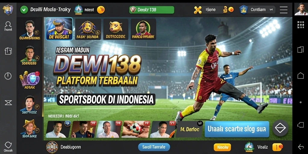Screenshot gameplay taruhan Sportsbook di DEWI138.