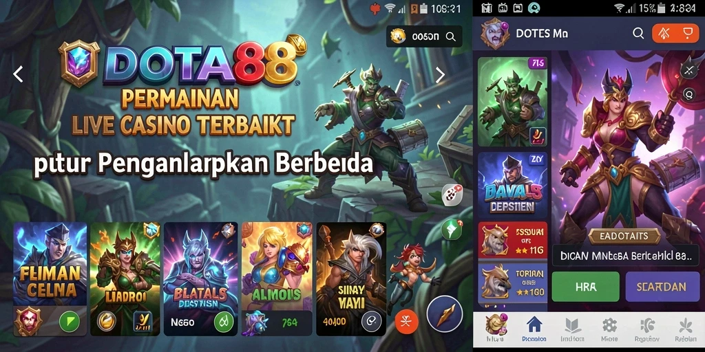 Gameplay DOTA88 dengan dealer langsung dan pengalaman kasino yang imersif.