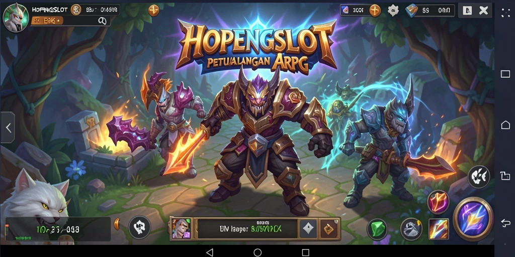 Tampak menakjubkan dari gameplay ARPG HOPENGSLOT yang penuh aksi.