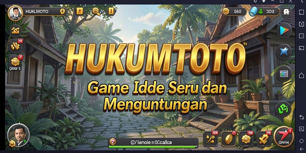 Tampilan gameplay Idle HUKUMTOTO yang menarik dan interaktif.