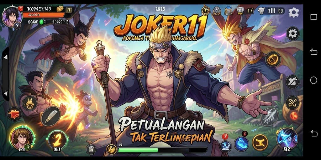 Tampilan gameplay JOKER11 yang memikat dan penuh aksi.