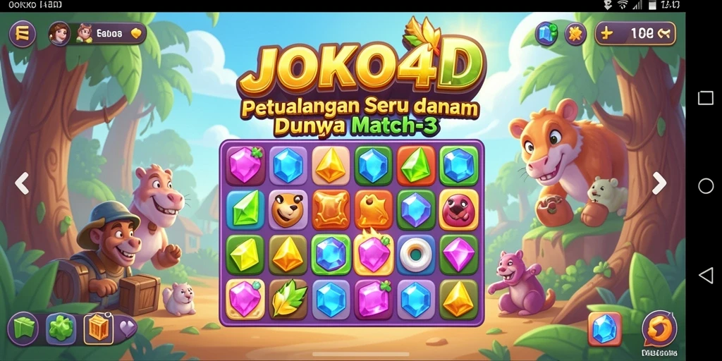 Screenshot JOKO4D menampilkan gameplay seru dengan grafis menarik.