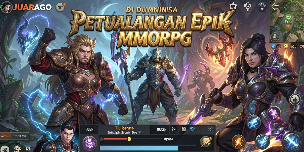 Tampilan gameplay JUARAGO yang menarik dan penuh aksi.