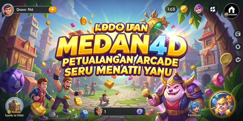 Tangkapan layar menunjukkan gameplay seru dalam MEDAN4D dengan aksi mendebarkan.