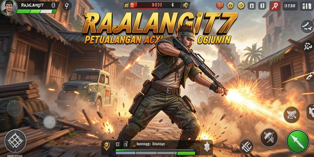 Tangkapan layar RAJALANGIT77 menampilkan aksi seru dalam gameplay yang mendebarkan.