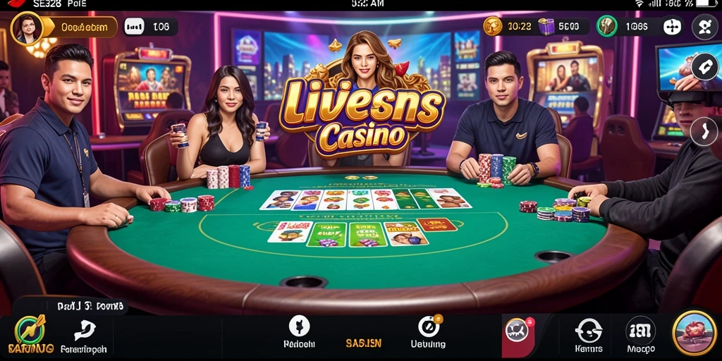 Tampilan gameplay yang mendebarkan di SE328 Live Casino.