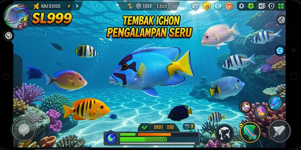 Gameplay seru menangkap ikan dengan grafis menawan di SL999.