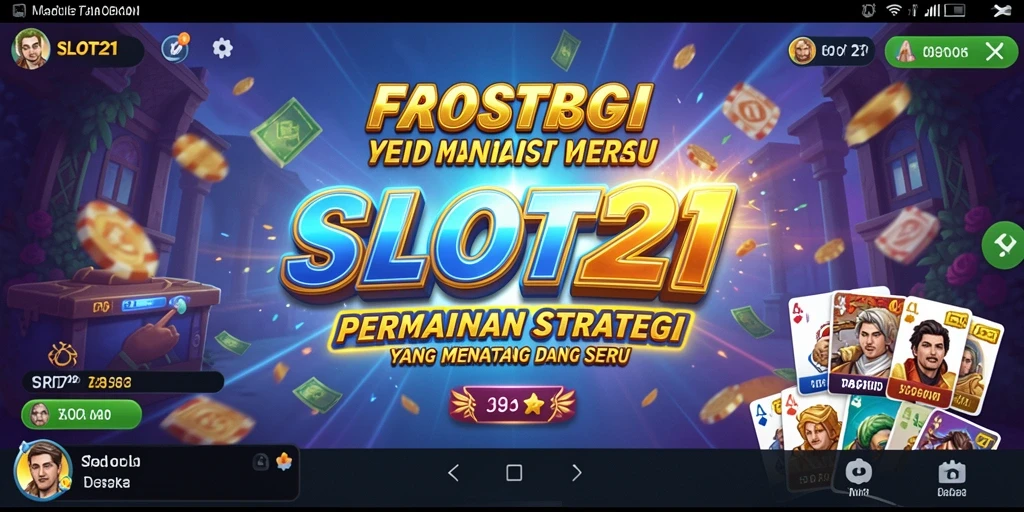Tampilan gameplay SLOT21 yang memukau dengan strategi seru dan grafis menarik.