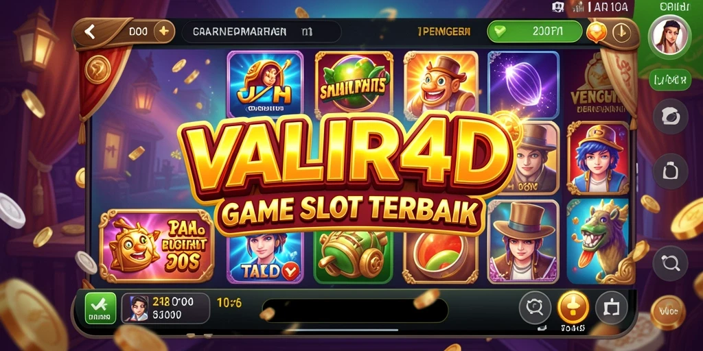 Tampilan screenshot game Slot VALIR4D yang menampilkan aksi seru.